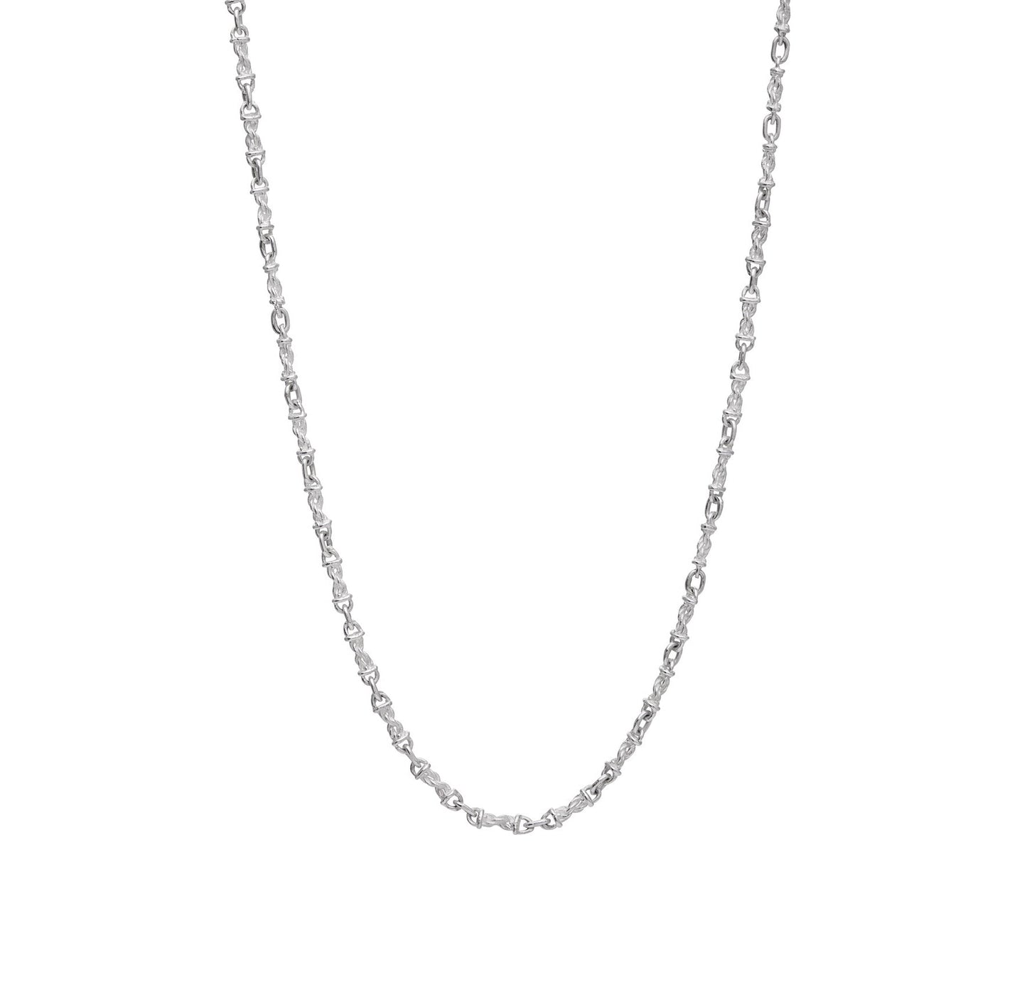 Nachhaltige Emptiness Kette von Fucine Romane aus Silber