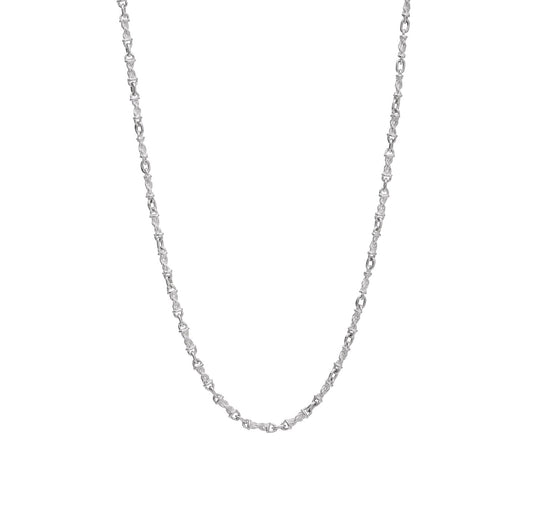Nachhaltige Emptiness Kette von Fucine Romane aus Silber