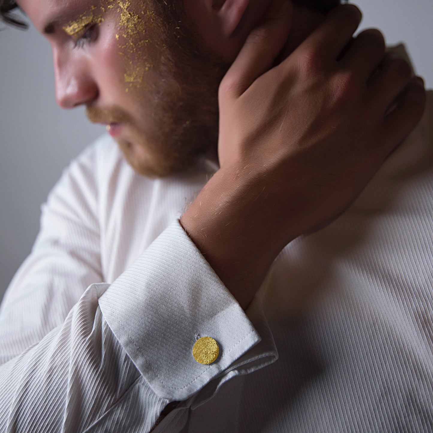 Nachhaltige Manschettenknöpfe aus Gold