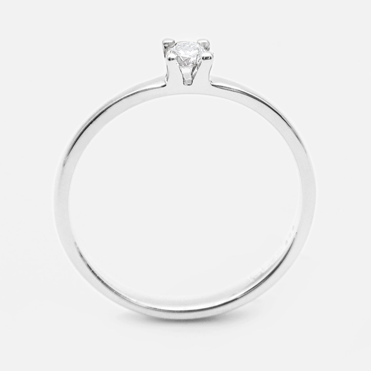 Promise Ring mit Brillant 0.10ct