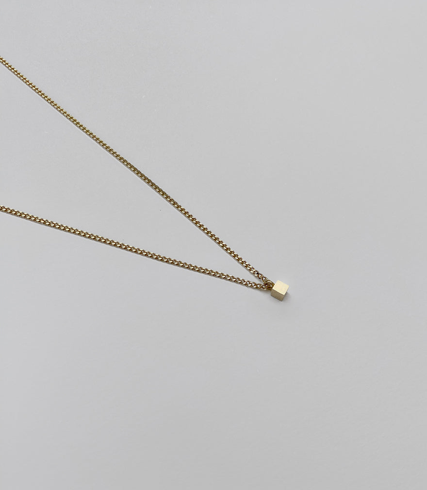 Cube Anhänger | Fairmined Gold