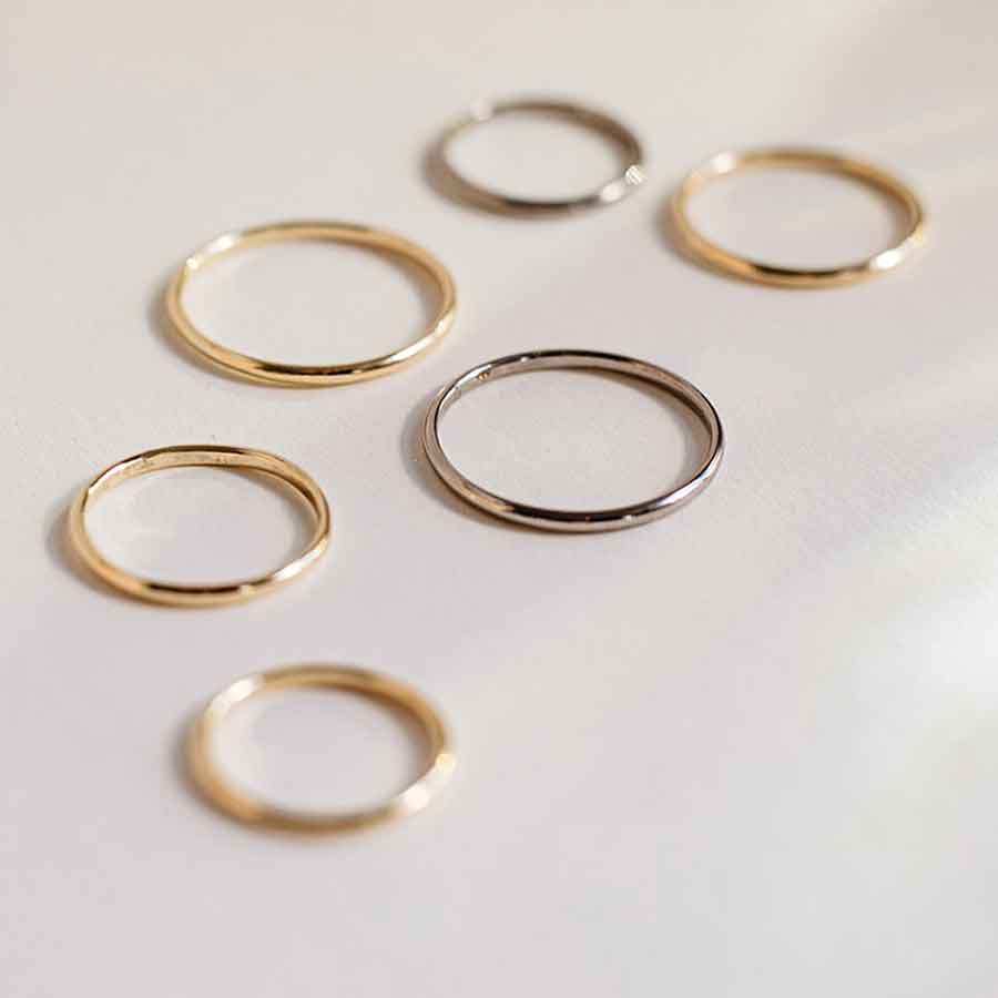 Essentials Ring von Maren Jewellery aus nachhaltigem Gold