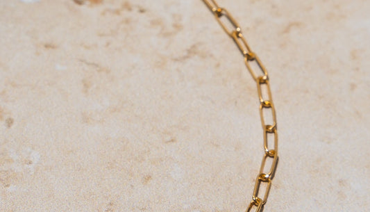 Goldkette aus nachhaltigen Materialien