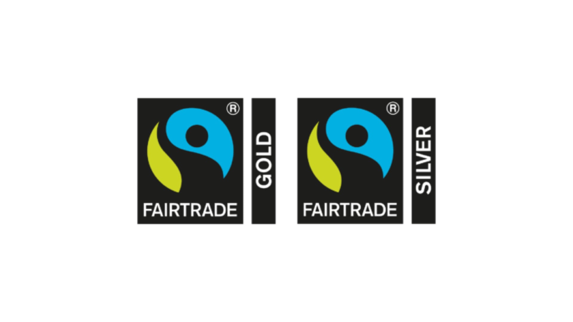 Fairtrade Logo Gold und Silber
