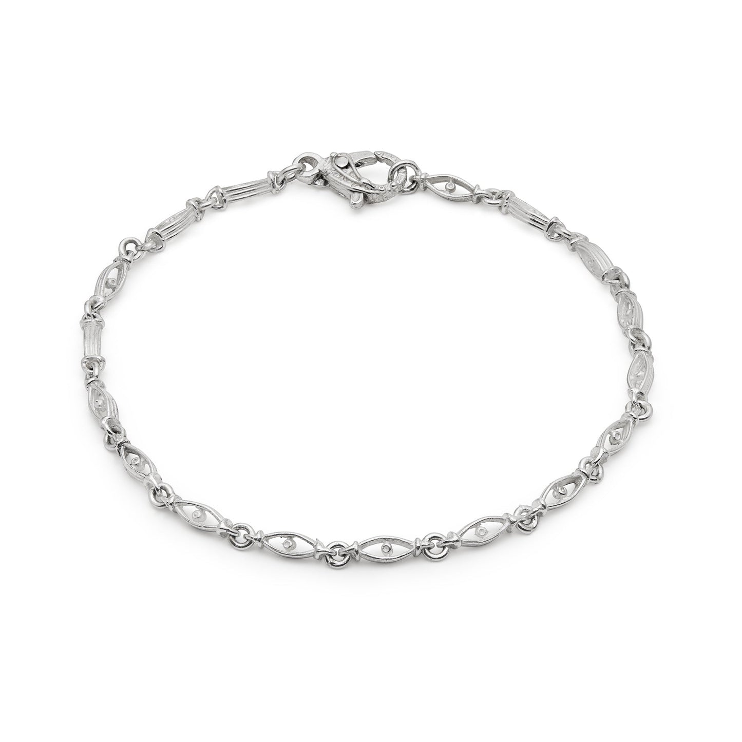 Nachhaltiges Armband aus Silber Eye of Horus