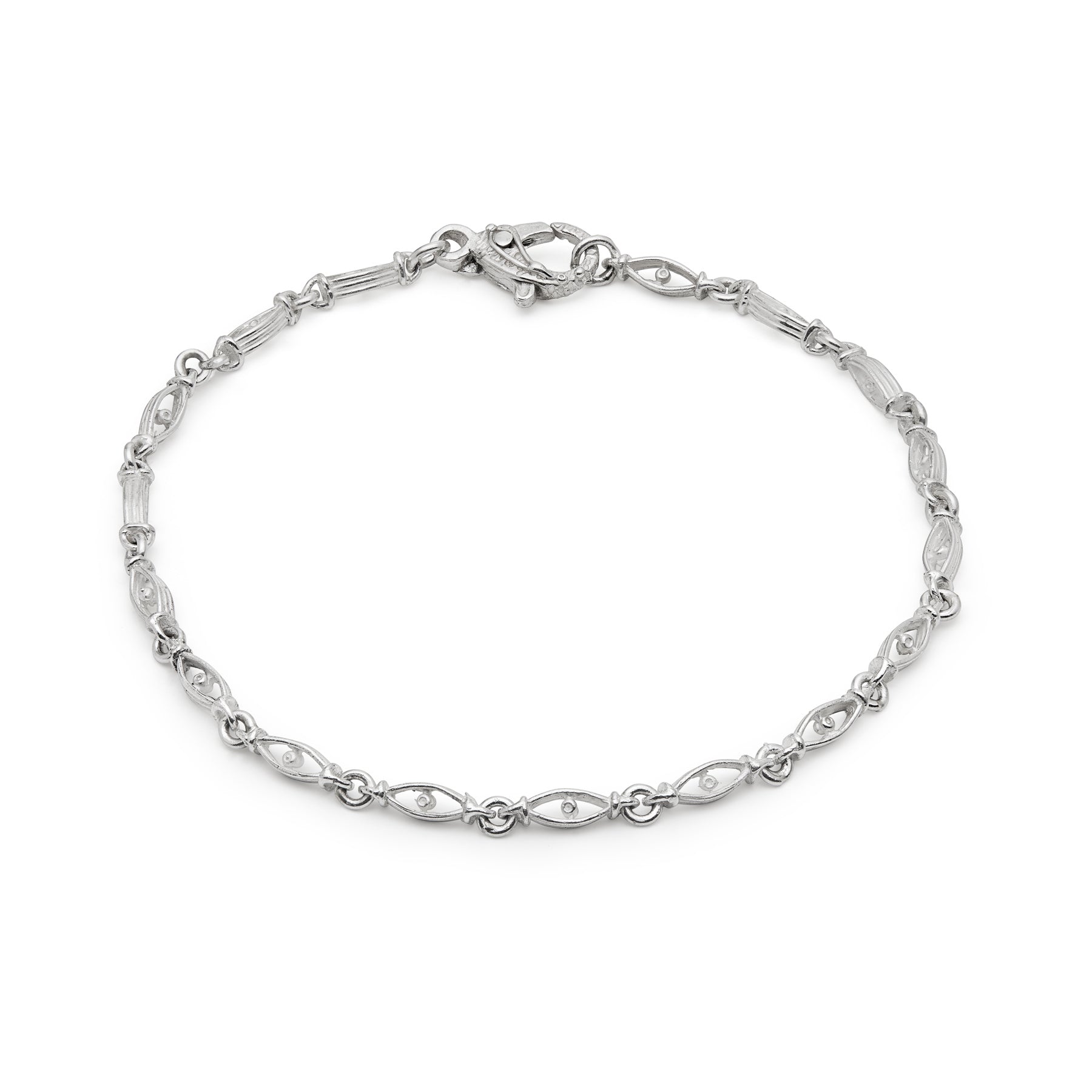 Nachhaltiges Armband aus Silber Eye of Horus