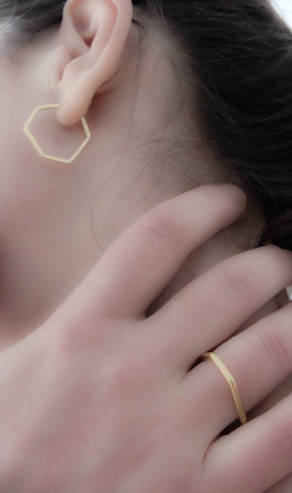 Corners kleine Creolen | Fairtrade Gold