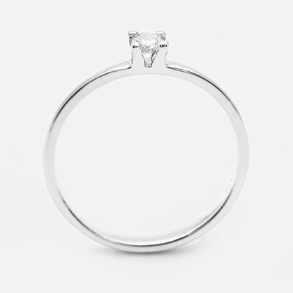 Promise Ring mit Brillant 0.10ct