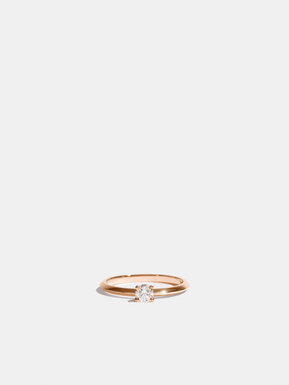 Solitaire Anagramme biseauté | Fairmined Gold