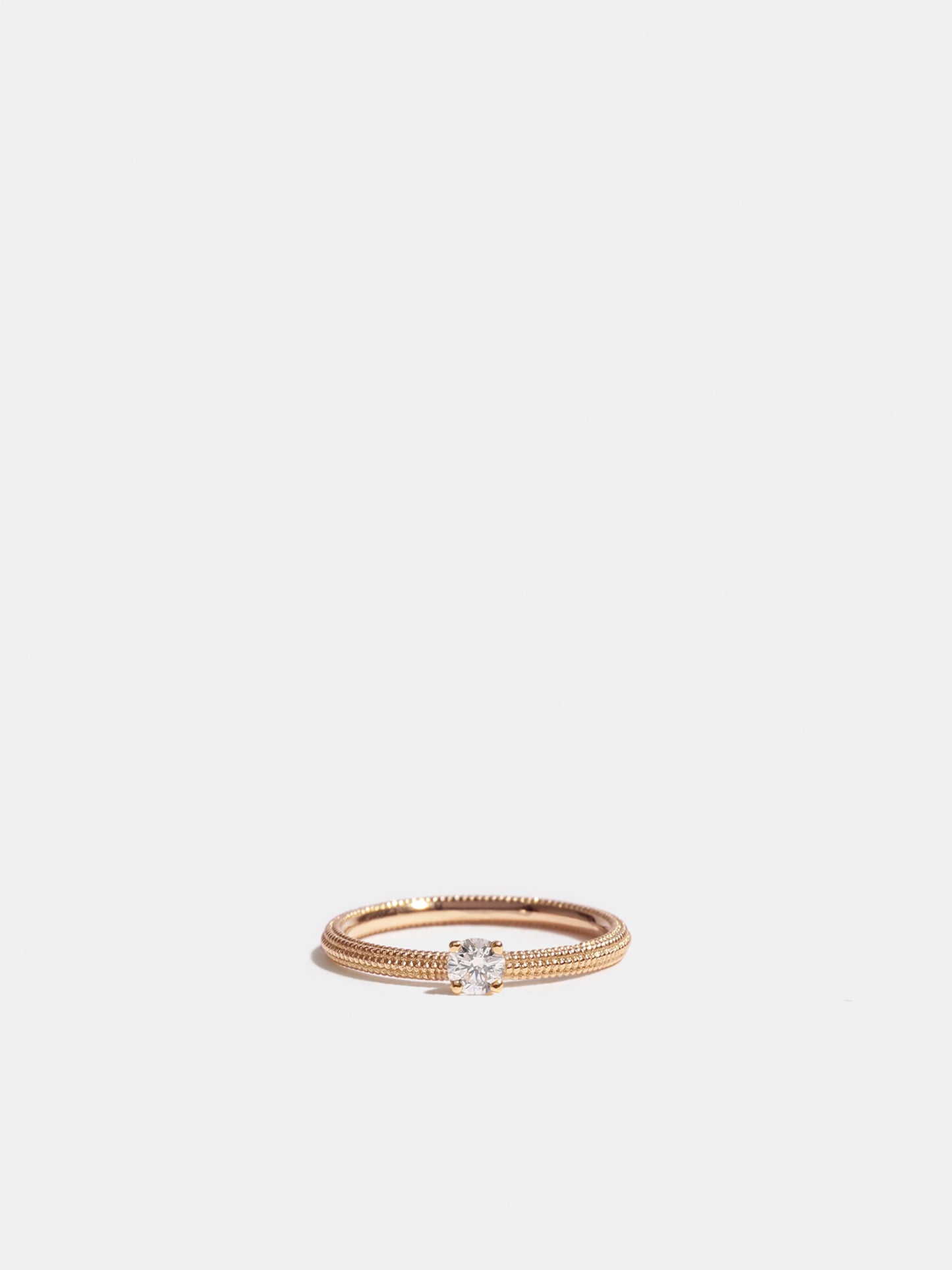 Solitaire Anagramme millegrains | Fairmined Gold