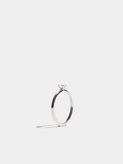 Solitaire Anagramme biseauté | Fairmined Gold