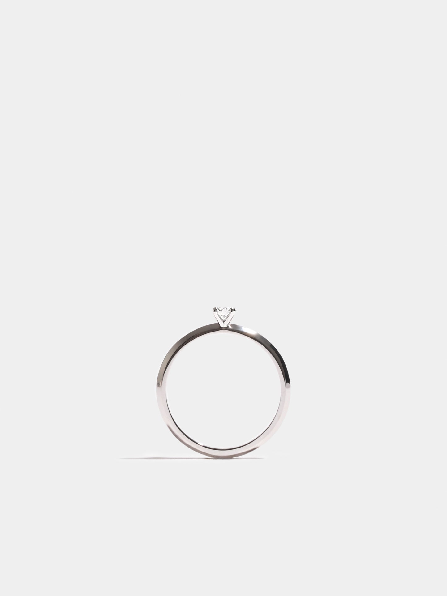Solitaire Anagramme biseauté | Fairmined Gold