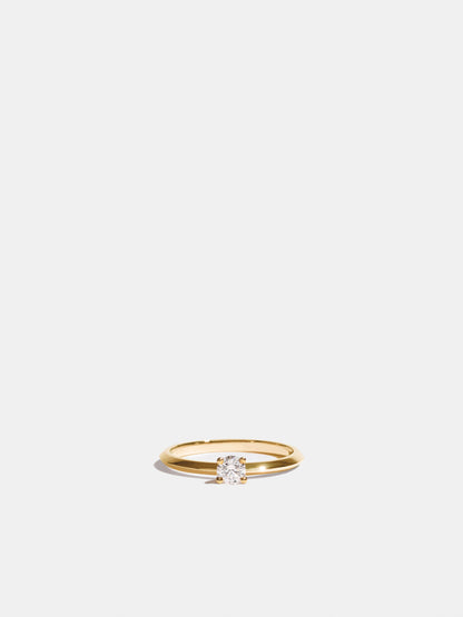 Solitaire Anagramme biseauté | Fairmined Gold