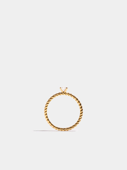 Solitaire Anagramme twisted | Fairmined Gold
