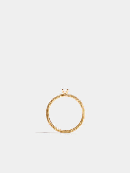 Solitaire Anagramme millegrains | Fairmined Gold