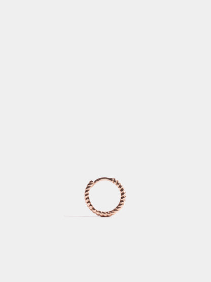Anagramme " twisted" Ohrringe | Fairmined Gold
