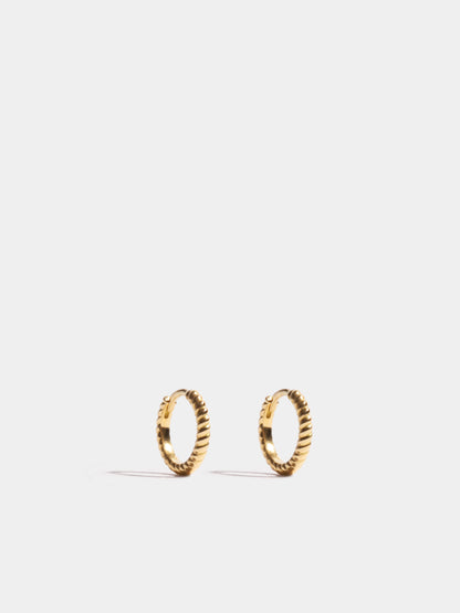 Anagramme " twisted" Ohrringe | Fairmined Gold