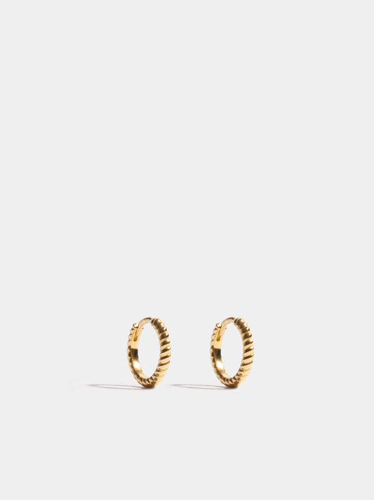 Anagramme " twisted" Ohrringe | Fairmined Gold