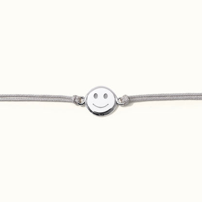 Hübsches Smiley Armband aus nachhaltigem Echtgold