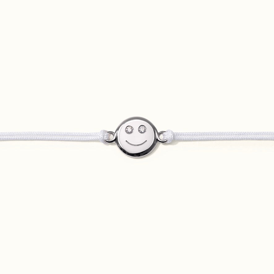 Hübsches Smiley Armband aus nachhaltigem Echtgold