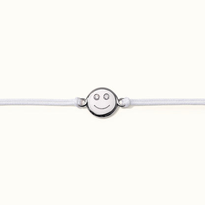 Hübsches Smiley Armband aus nachhaltigem Echtgold