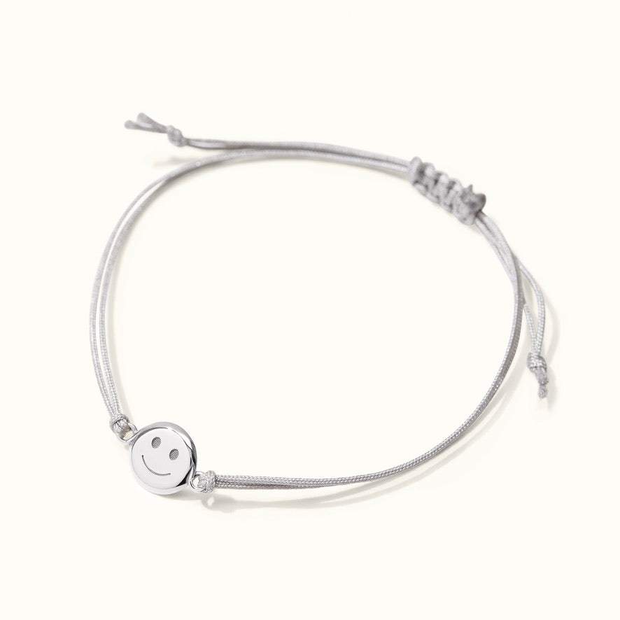 Hübsches Smiley Armband aus nachhaltigem Echtgold
