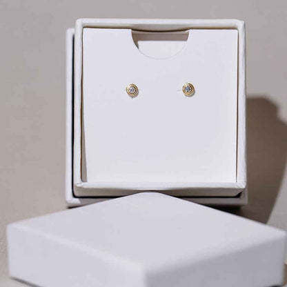 Drops of Memories nachhaltiger Ohrring aus Echtgold