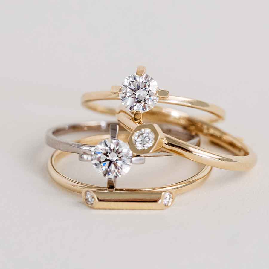 handgefertigte, nachhaltige Ringe von Maren Jewellery