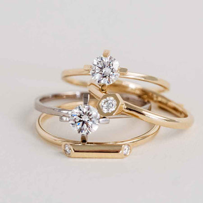 handgefertigte, nachhaltige Ringe von Maren Jewellery